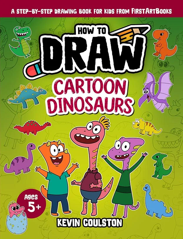 How to Draw: Cartoon Dinosaurs book cover
