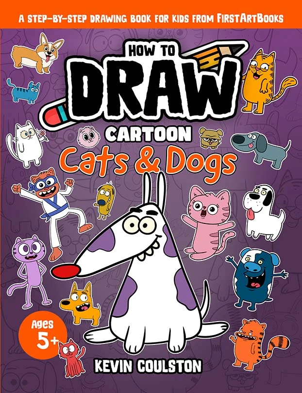 How to Draw: Cartoon Cats & Dogs book cover